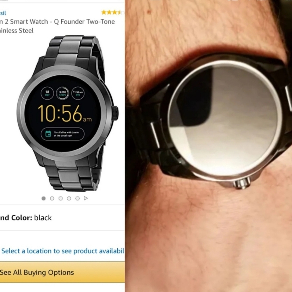 UNISEX Fossil Q Founder Smartwatch-Gen 2